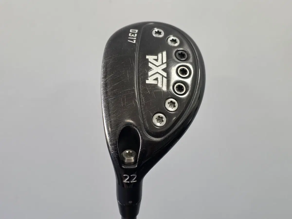 (좌타왼손용) PXG 0317 4번 22도 7S 유틸리티 커버없음