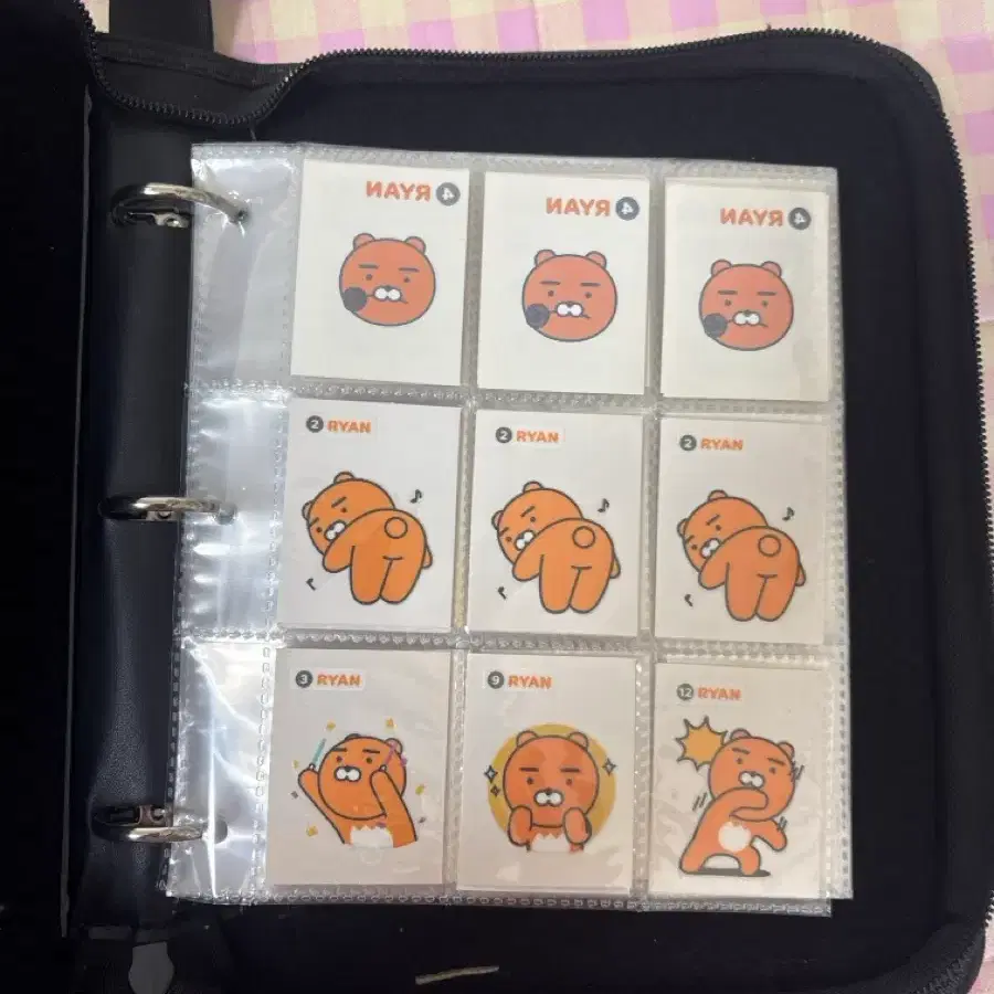 춘식이 뿌셔뿌셔 띠부씰 일괄