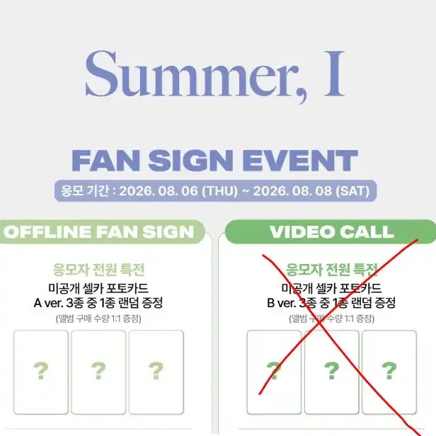 정은지 사운드웨이브 대면팬싸 미공포 세트
