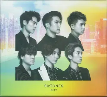SixTONES 초회 한정판 A CITY BD