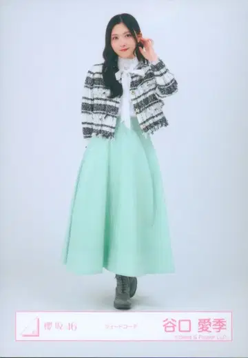 사쿠라자카46 14th Single BACKS LIVE!! 타니구치 아이리 트위드 코디 히키
