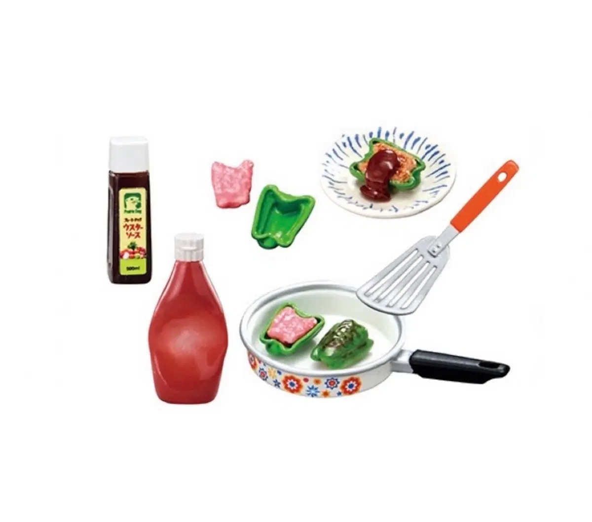리멘트 식완 푸치샘플 행복한 우리집 맛 요리 미니어처 피규어 7번