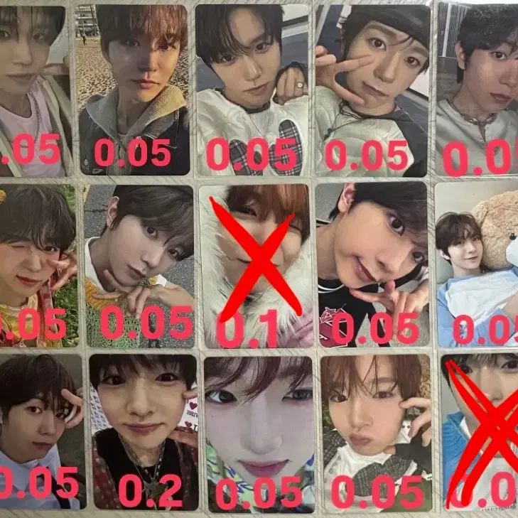 NCT WISH 탈덕처분 포카 엔위시