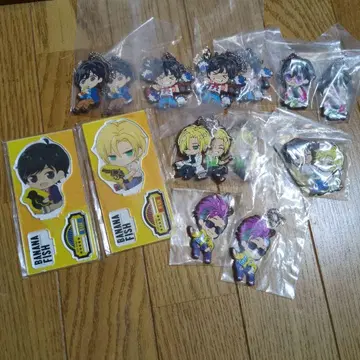 BANANA FISH 아크릴 스탠드 러버 스트랩 묶음 판매
