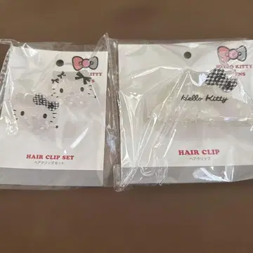헬로키티 헤어 클립 세트 3코인즈