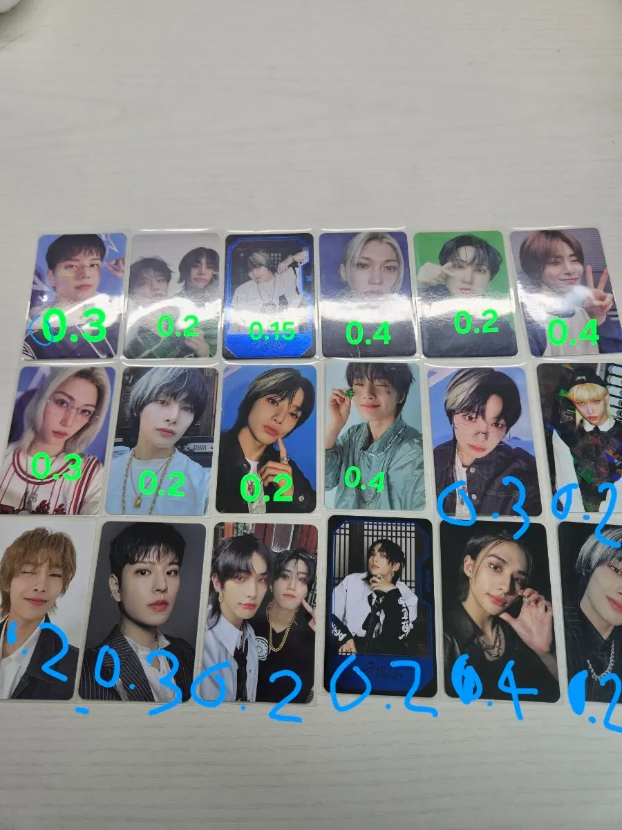급처!! 스키즈 포카 )뒷장도 있어요