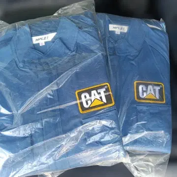 [무료배송] CAT 캐터필러 작업복 미사용 새상품 2벌