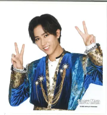 SnowMan 22-23년 Johnny's Festival 아베 료헤이 정사각형 사진*1장
