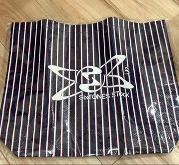SixTONES Stock 스토스토 쇼핑백 L