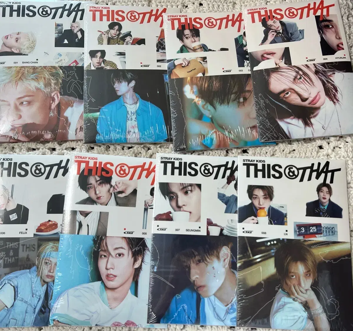 [대량가능]스트레이키즈 디스앤댓 This&That 개인반 앨범 세트