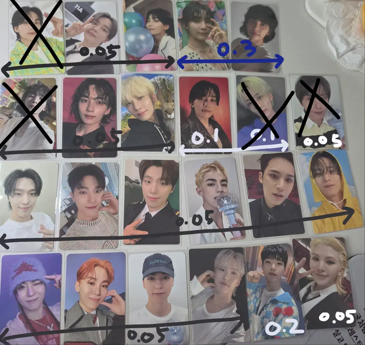 세븐틴 포카 급처 양도 판매 합니다