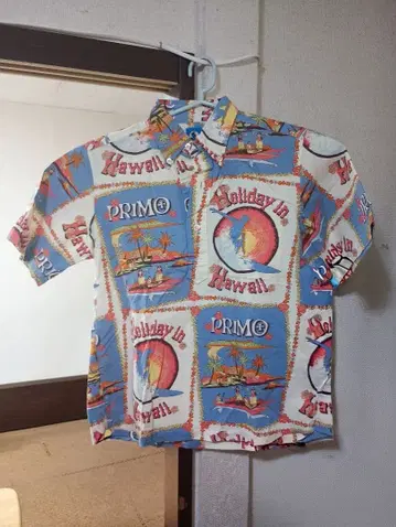 Sun surf 하와이 Primo 알로하 셔츠 S 사이즈