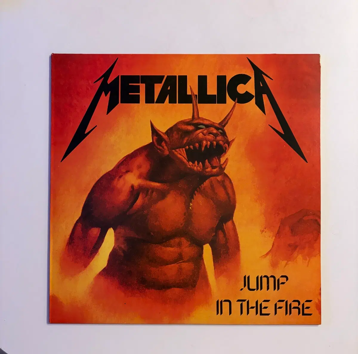 메탈리카 (Metallica) - Jump In The Fire 라이센스 LP