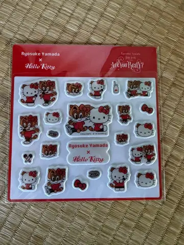 야마다 료스케 x Hello Kitty 스티커