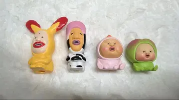 꼬마 도감 앉은 마스코트