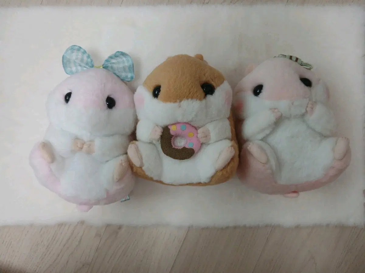 어뮤즈 코로하무 햄스터 인형