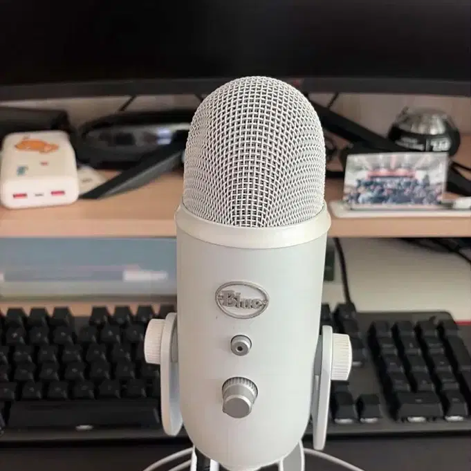 블루 예티 화이트 USB 마이크