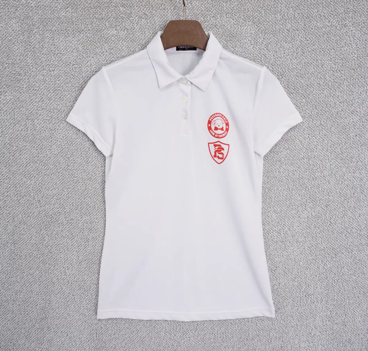 파사디 골프 여성 기능성 반팔 카라 티셔츠 55size