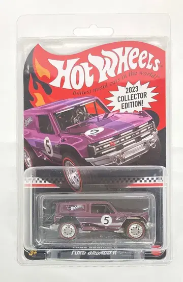 MATTEL HOTWHEELS 2023 COLLECTOR EDITION! FORD BRONCO R (퍼플 메탈릭) HKL68