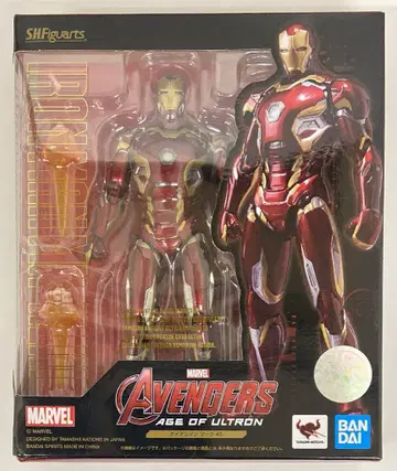 BANDAI SPIRITS S.H.Figuarts 어벤져스 에이지 오브 울트론 아이언맨 마크 45 / 패키지 오류판