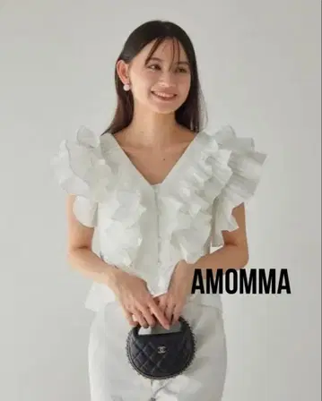 AMOMMA RAFFLE FRILL TOPS