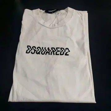 [ DSQUARED2 ] 화이트 T셔츠 사이즈 L
