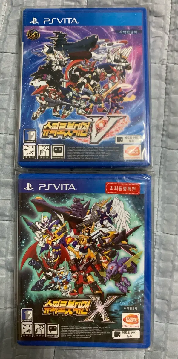 [미개봉 새제품] PS Vita 슈퍼로봇대전V X 일괄 팝니다. PS비타 슈퍼로봇대전X