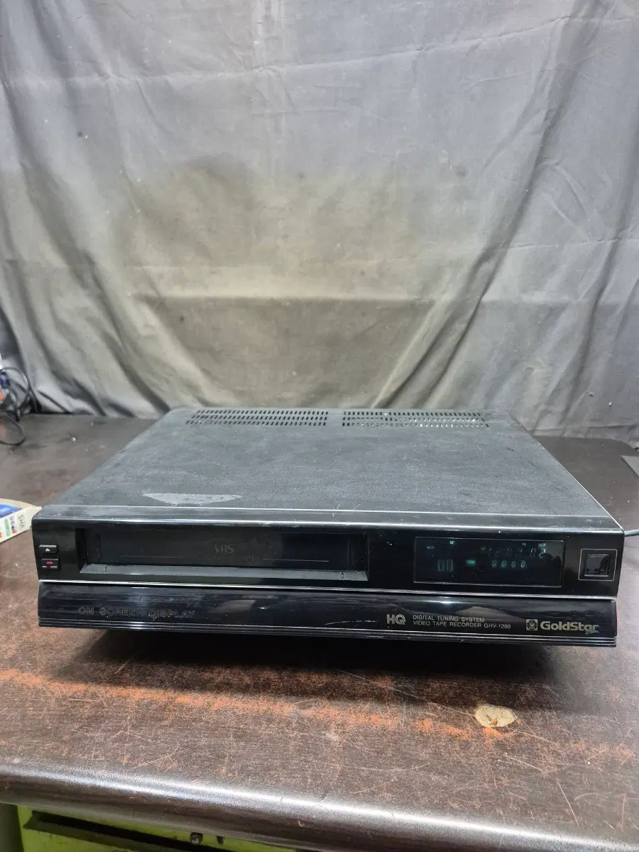 금성사 VHS 비디오 데크 GHV-1280