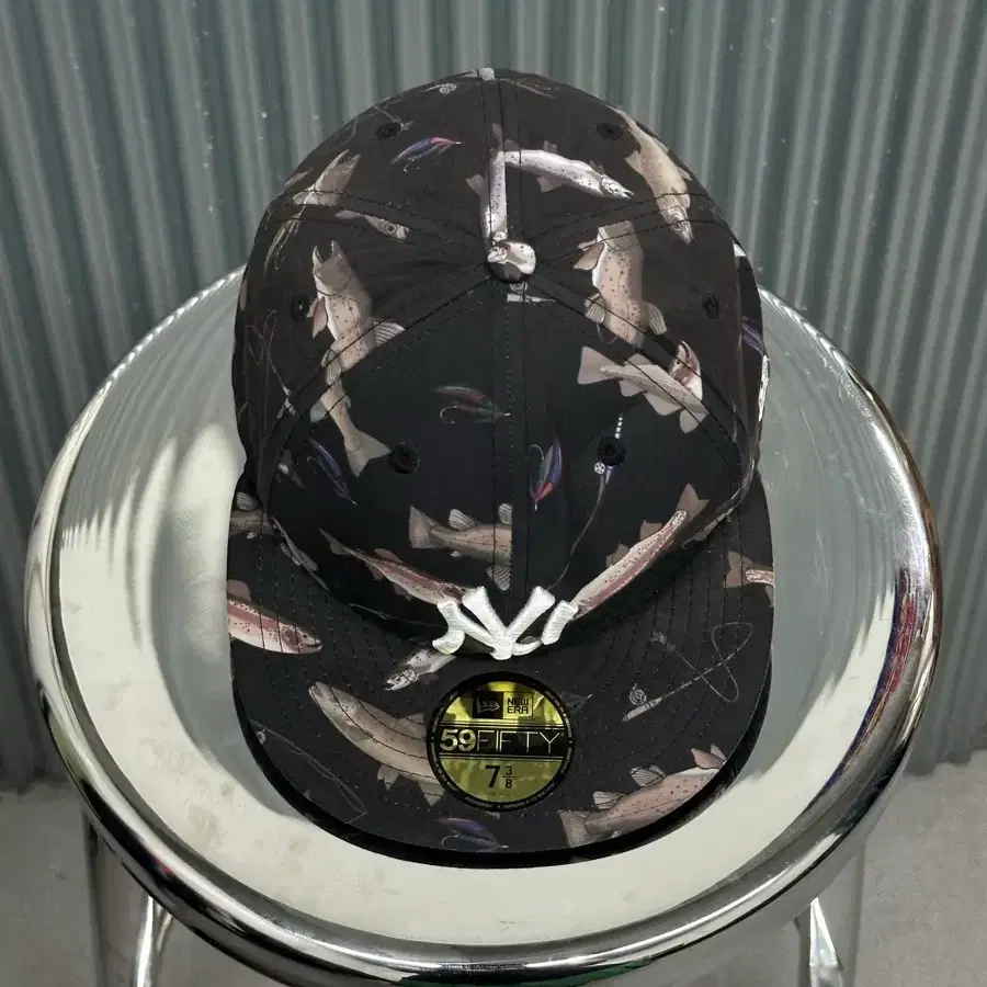[7 3/8] 뉴에라 NEW ERA 59FIFTY MLB 피쉬 패턴 피티드 캡