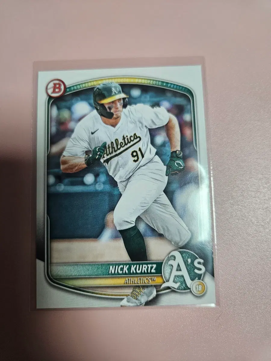 오클랜드)닉 커츠 2025 Bowman Prospects