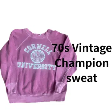 70s 빈티지 Champion 맨투맨 CORNELL
