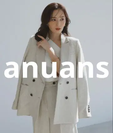 새상품급 anuans 테일러드 자켓 SMALL 베이지 여성용