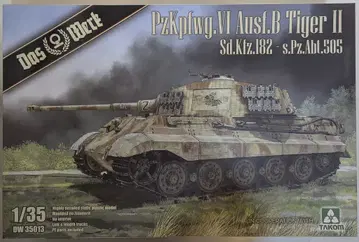 Das Werk 1/35 VI호 전차 B형 티거 II Sd.Kfz.182 제505 전차대대