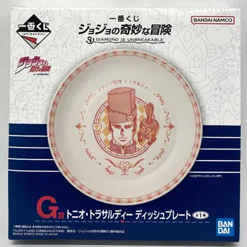 BANDAI SPIRITS 제일복권 죠죠의 기묘한 모험 DIAMOND IS UNBREAKABLE G상 토니오 트루사르디 디쉬 플레이트