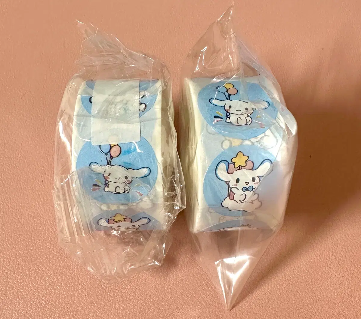 시나모롤 500p 대용량 롤스티커