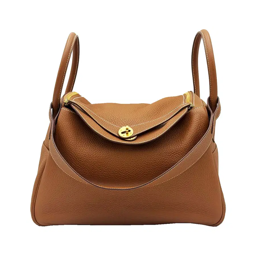 에르메스 Hermes H073426CC 골드 브라운 린디 34 숄더백 (C)