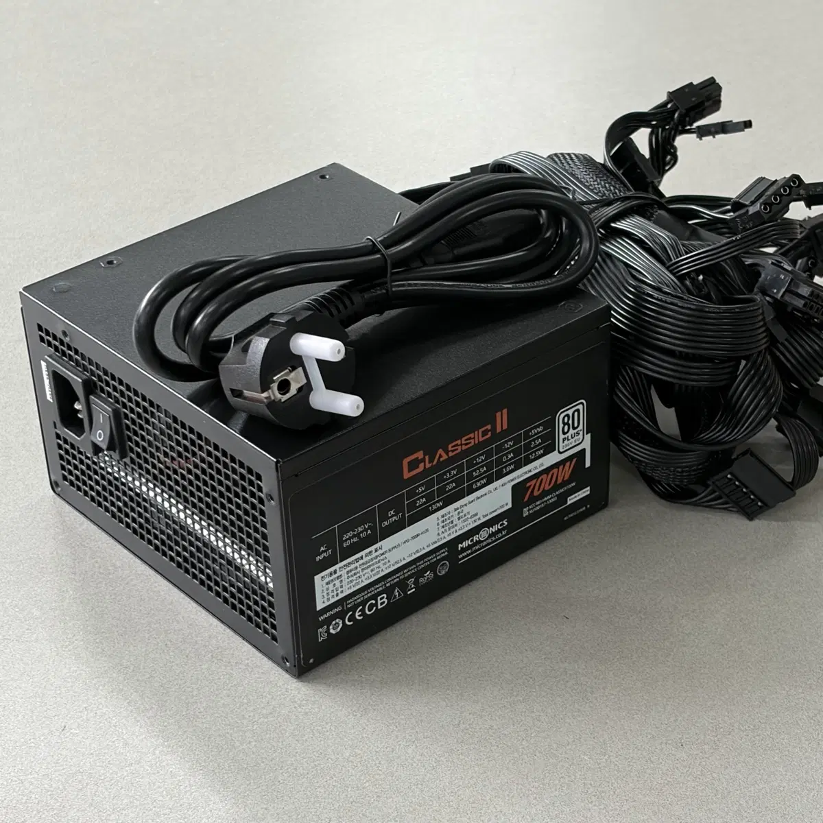 마이크로닉스 CLASSIC II 700W 파워 리퍼 제품 대량 구매 가능! 무료배송!