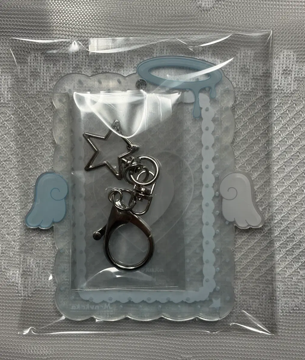 아크릴 포토카드 홀더/ 토끼 크로버 행운 포카홀더 탑로더 / 별 가죽 실버 탑로더(5종 미사용)