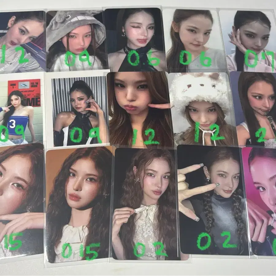 사진6장) 이즈나 마이방지민코코유사랑최정은정세비 포카 구성품