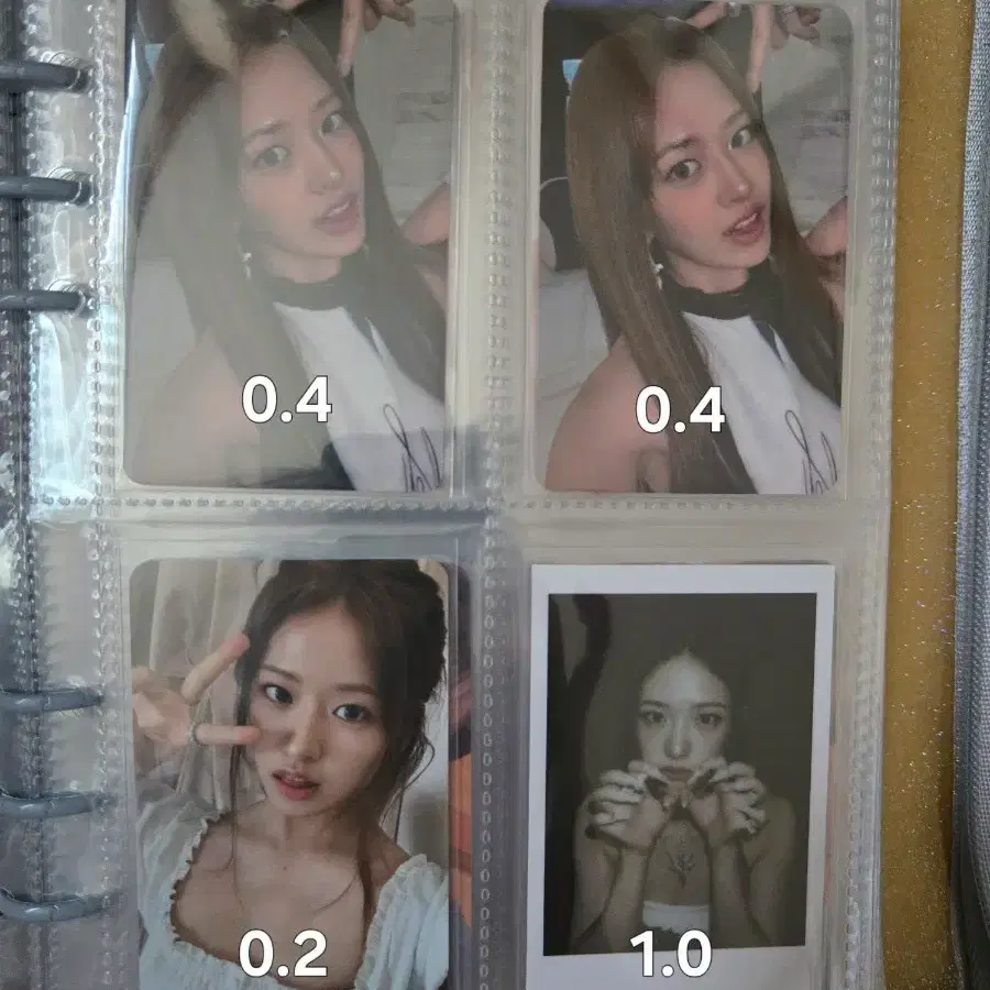 유진 가을 레이 언니즈 아이브 리바이브 시크릿 팬싸 럭드 양도