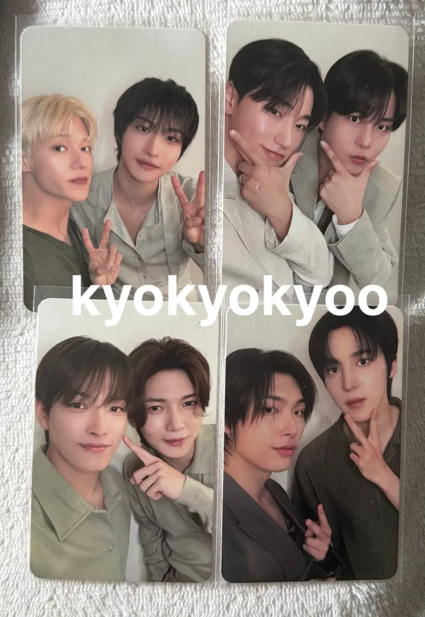 에이티즈 비알머드 유닛포카 4장 일괄