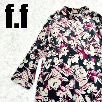 꽃무늬 벨로아 느낌 프티 하이넥 F.F. Best Selection [ 281 ]