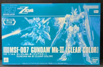 BANDAI SPIRITS HGUC 1/144 기동전사 Z 건담 MSV 건담 MkIII 클리어 컬러