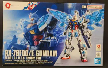 BANDAISPIRITS 1/144 스케일 오사카 간사이 만박 GUNDAM NEXT FUTURE PAVILIO RX-78F00/E 건담 (EX-001 글래스 페더 장비)