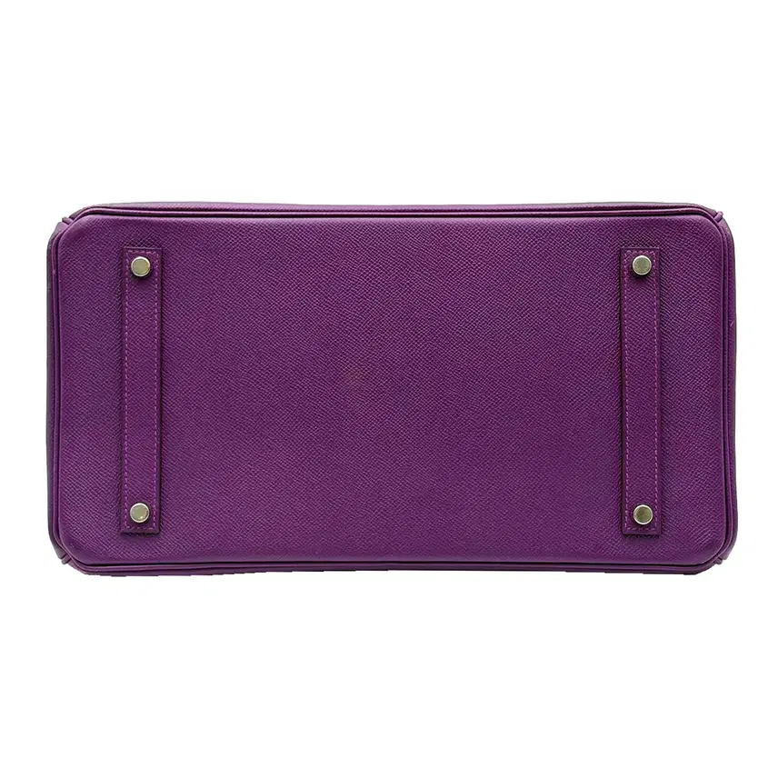 에르메스 Hermes H027634CC 퍼플 벌킨 35 토트백 (R) 사진 6