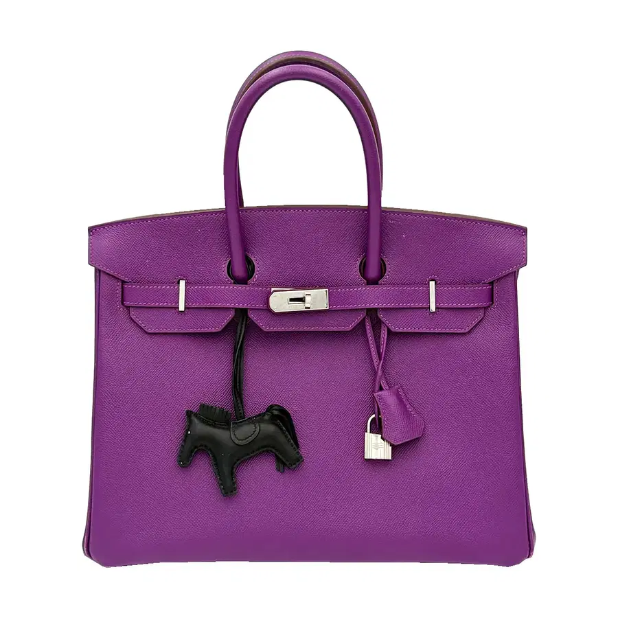 에르메스 Hermes H027634CC 퍼플 벌킨 35 토트백 (R)