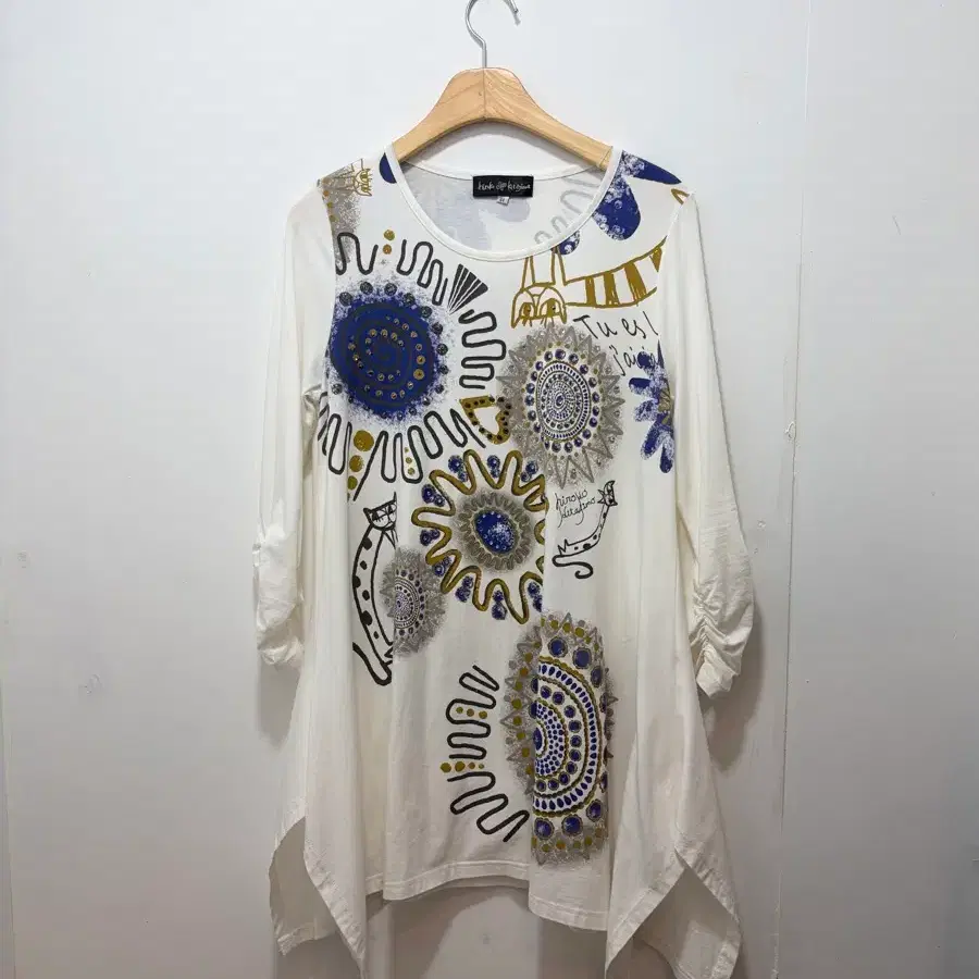 Japan brand 비즈 포인트 튜닉 (여성S~M)