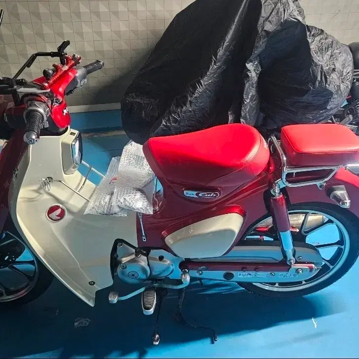 귀한 19년식 혼다 슈퍼커브 C125 레드