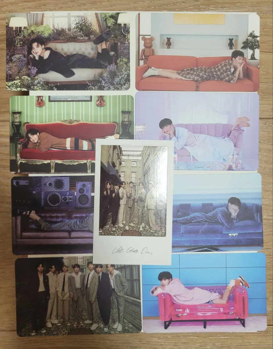 BTS BE (Deluxe Edition)Life Goes On포카