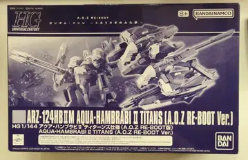 BANDAI SPIRITS HG 1/144 건담 인레-검은 토끼가 본 꿈- 아쿠아 함브라비II 티탄즈 사양 (A.O.Z RE-BOOT판)